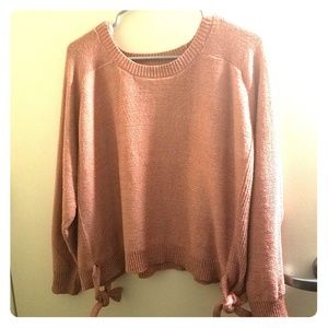 Charlotte Russe Dusty Pink sweater NWOT